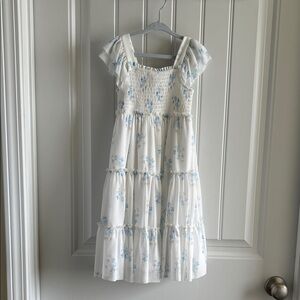 Rare Editions Smocked Floral Dress 3T/3